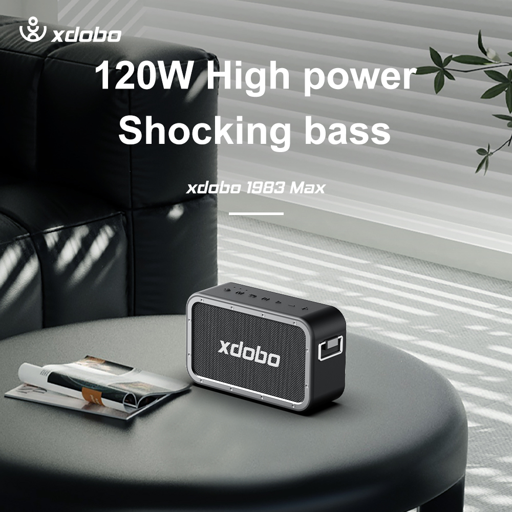 Outdoor Power Board Box - XDOBO 1983 Max 120W Bluetooth Speaker