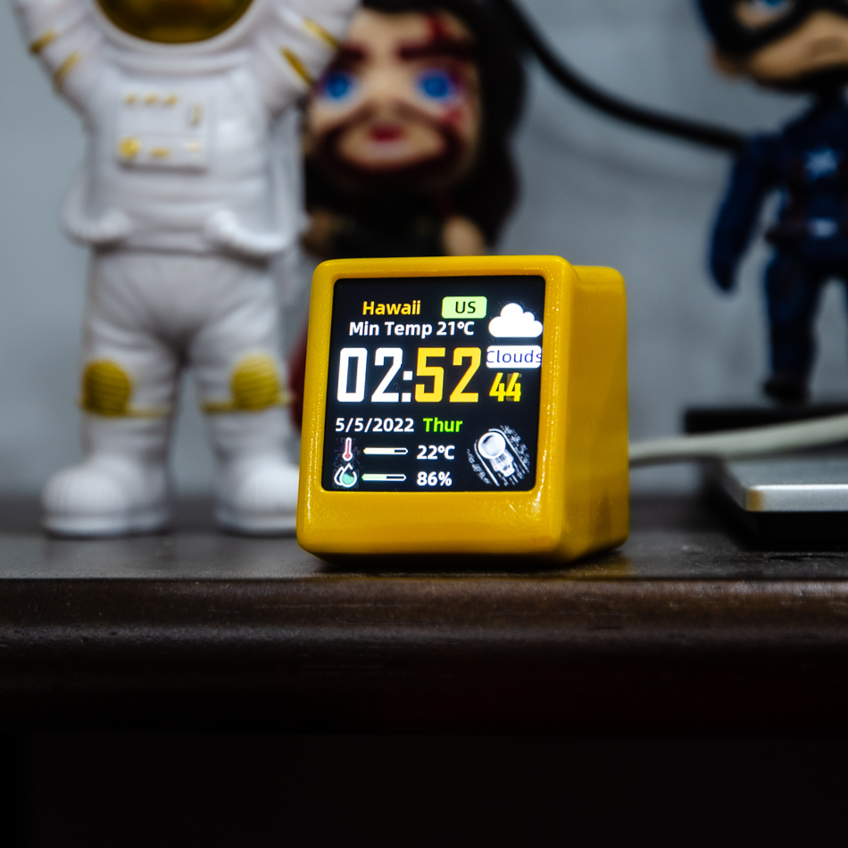 Outdoor Power G Sensor - Smart Weather Station Desktop LED LCD