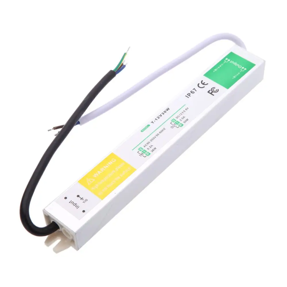 Outdoor Use Power Strip - 30W AC110 230V To DC 12V