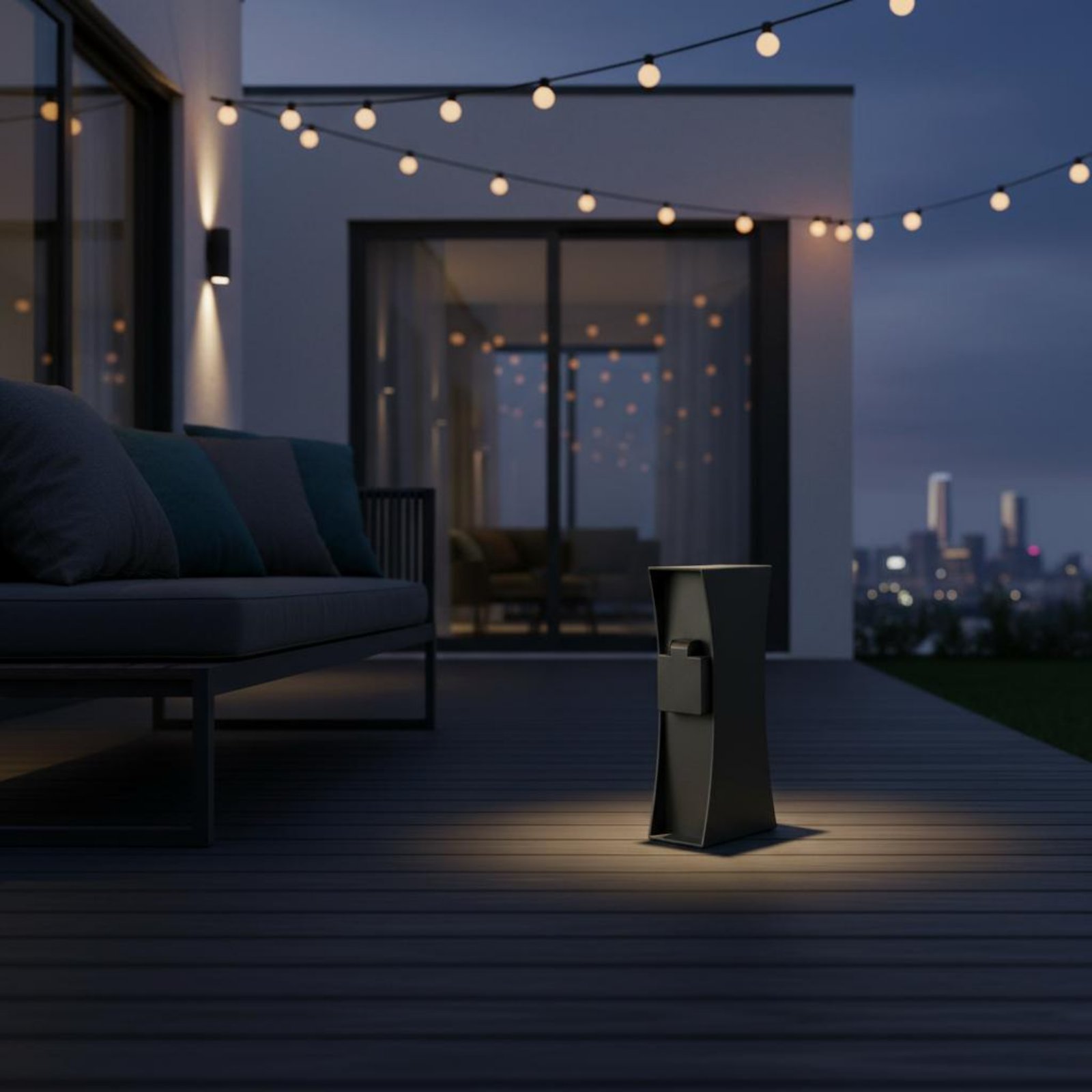 Outdoor Power Pedestal - Outdoor Power Outlet Post Easy Installation