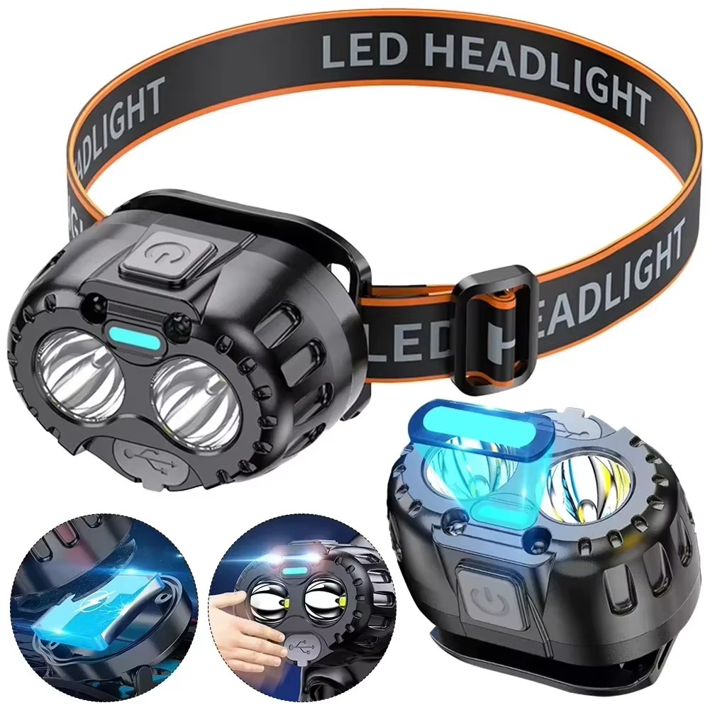 Outdoor Power Head - Powerful LED Headlamp IPX4 Waterproof Emergency