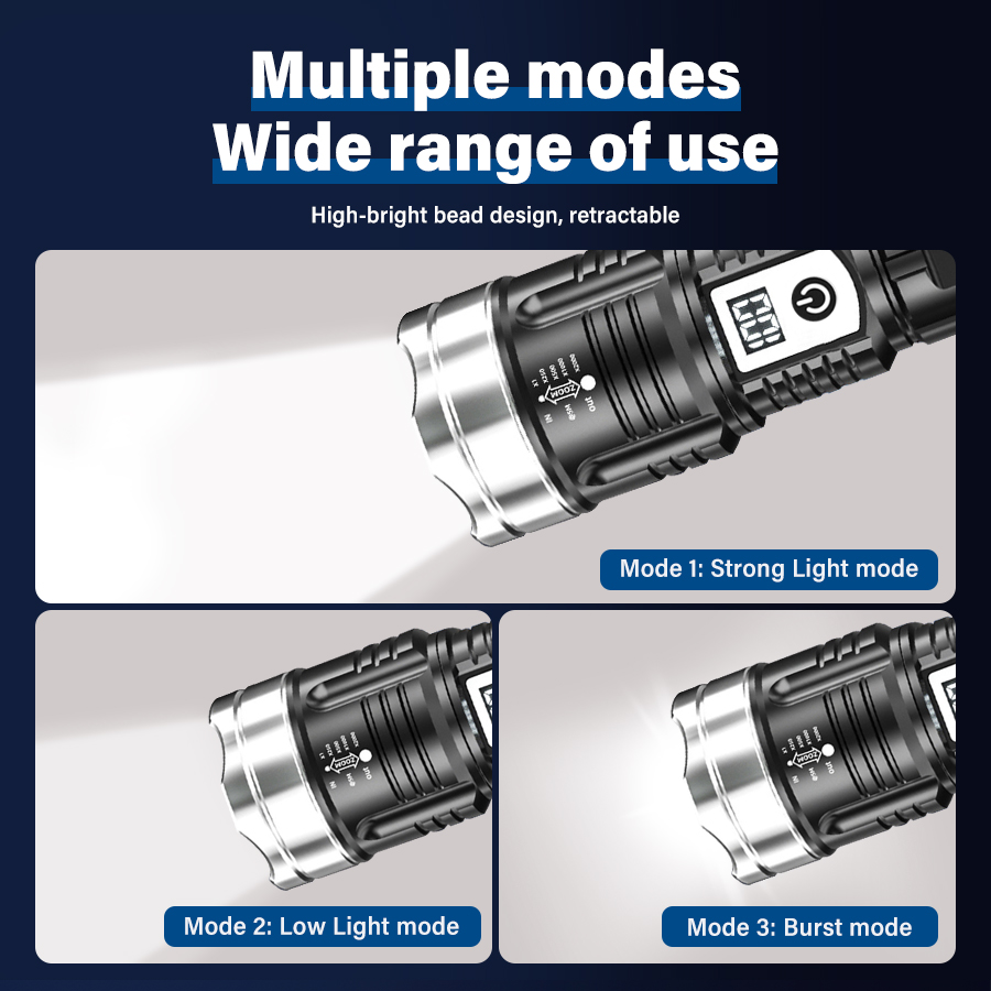High Power 200000LM LED Flashl - Outdoor Power For Lights ulasan dan harga