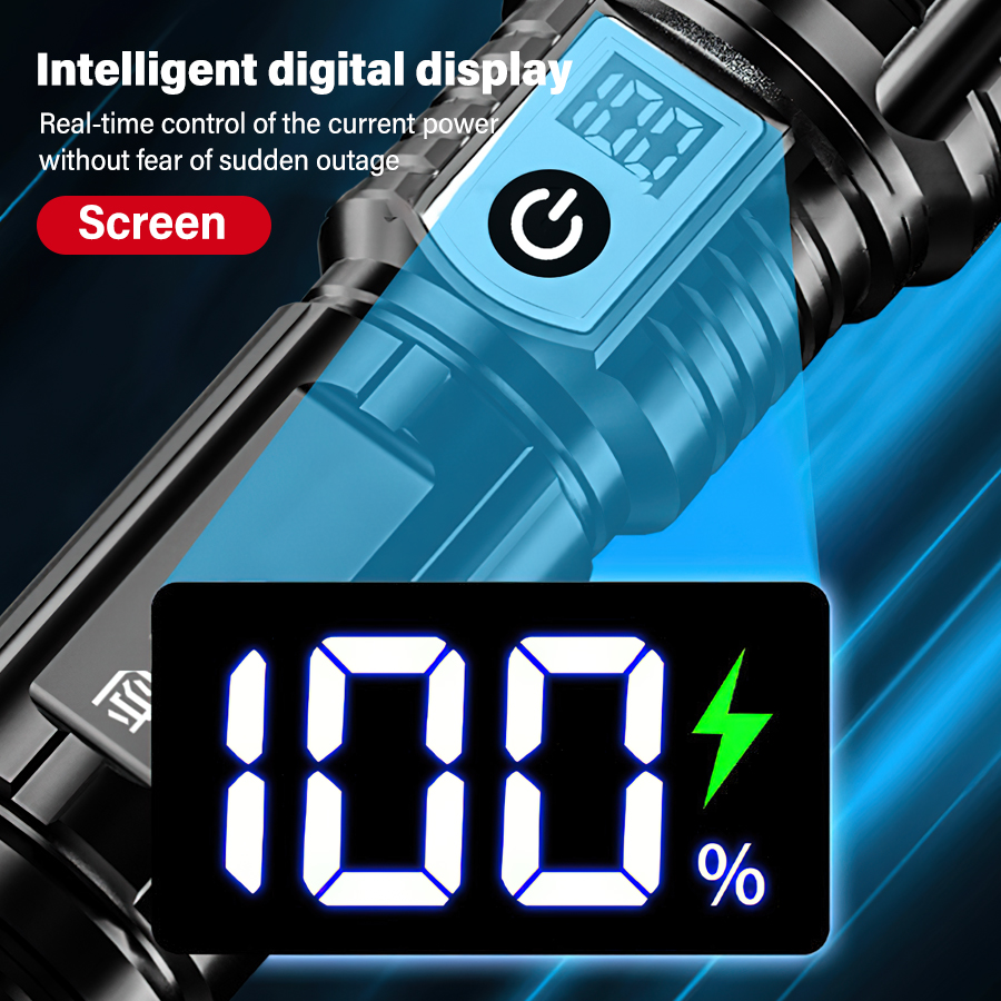 High Power 200000LM LED Flashl - Outdoor Power For Lights ulasan dan harga
