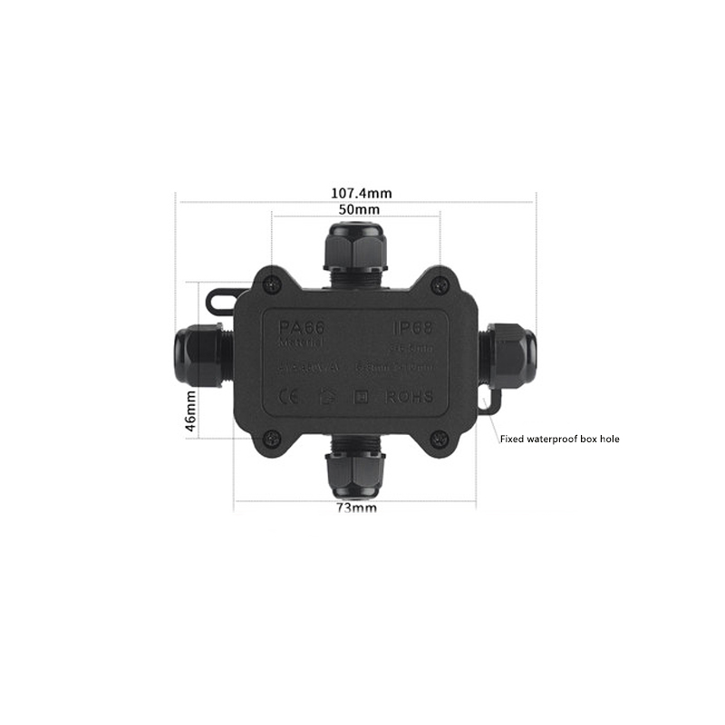 IP68 Outdoor Waterproof Juncti - Outdoor Power Distribution Box ulasan dan harga