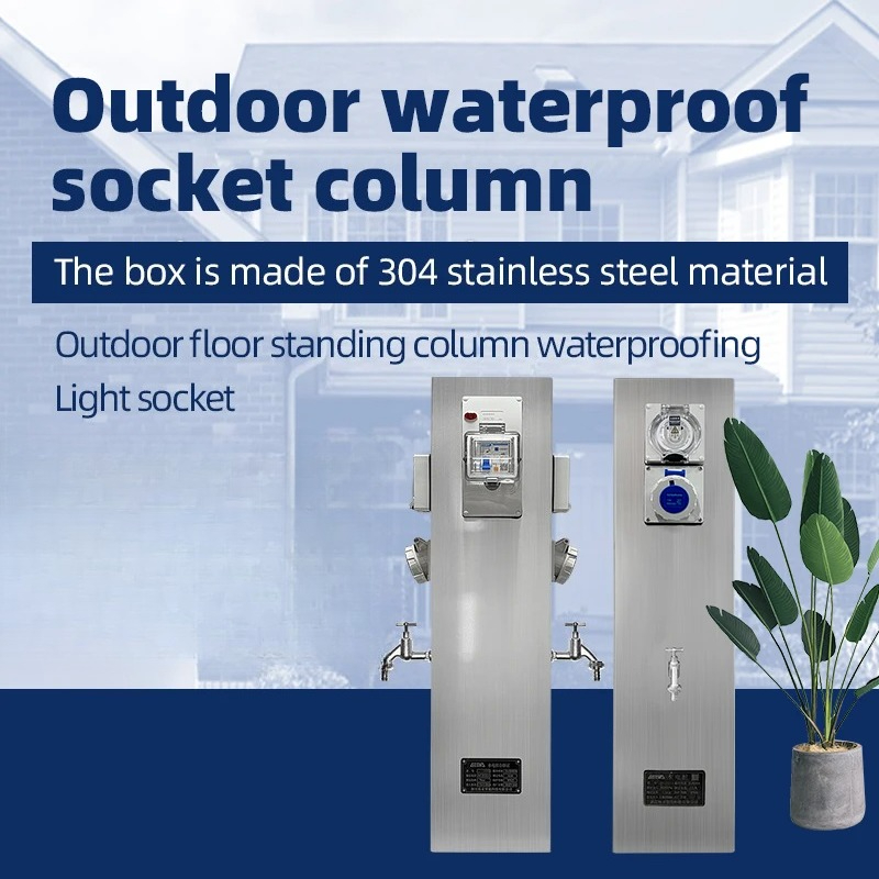 Dock Power Water Pedestal Outd - Outdoor Power Pedestal ulasan dan harga