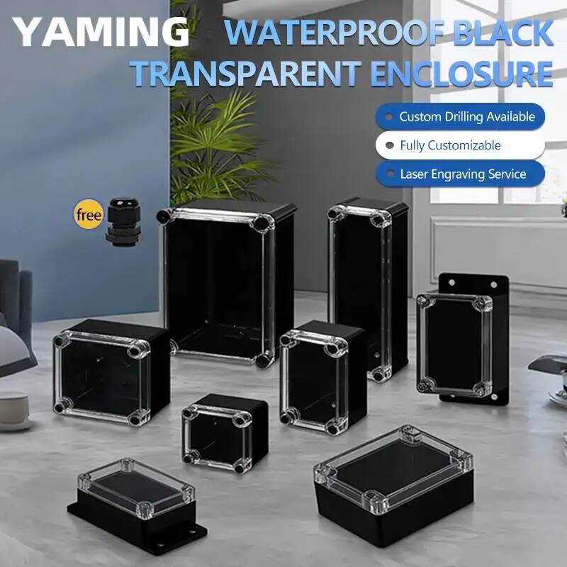 2pcs Transparent Cover Waterpr - Outdoor Power Distribution Box ulasan dan harga
