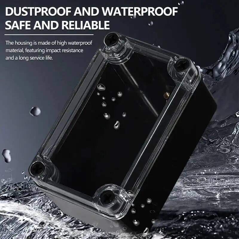 2pcs Transparent Cover Waterpr - Outdoor Power Distribution Box ulasan dan harga