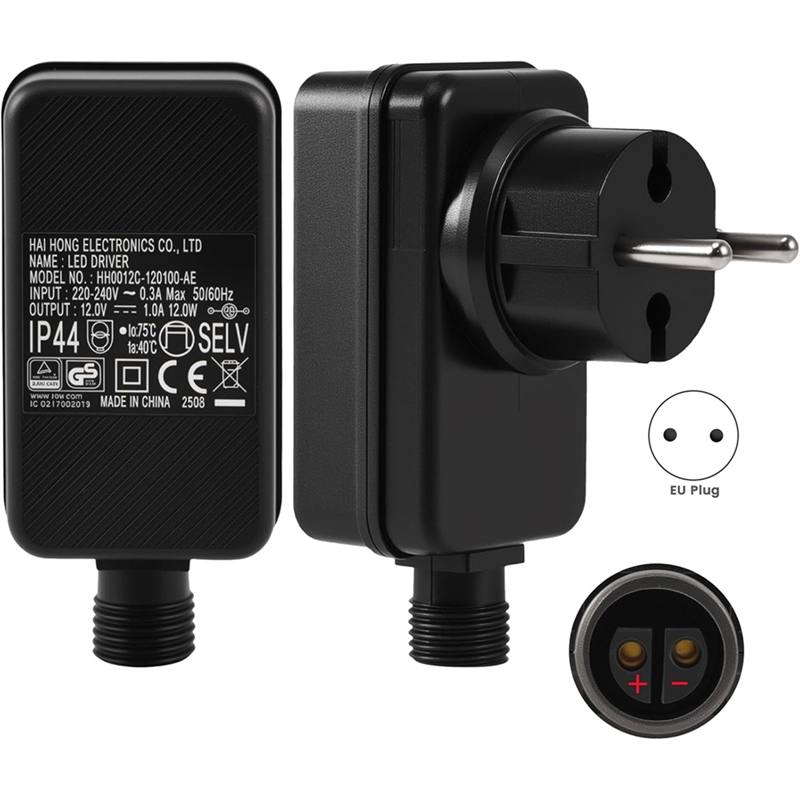 12V/1A LED Power Supply, Plug  - Outdoor Use Power Strip ulasan dan harga