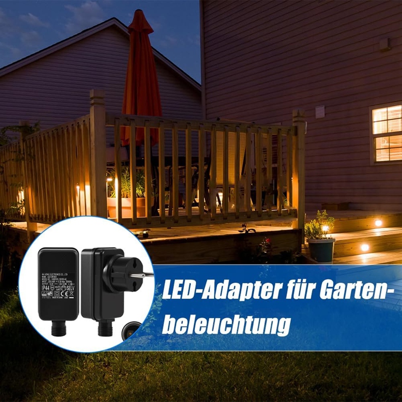 12V/1A LED Power Supply, Plug  - Outdoor Use Power Strip ulasan dan harga