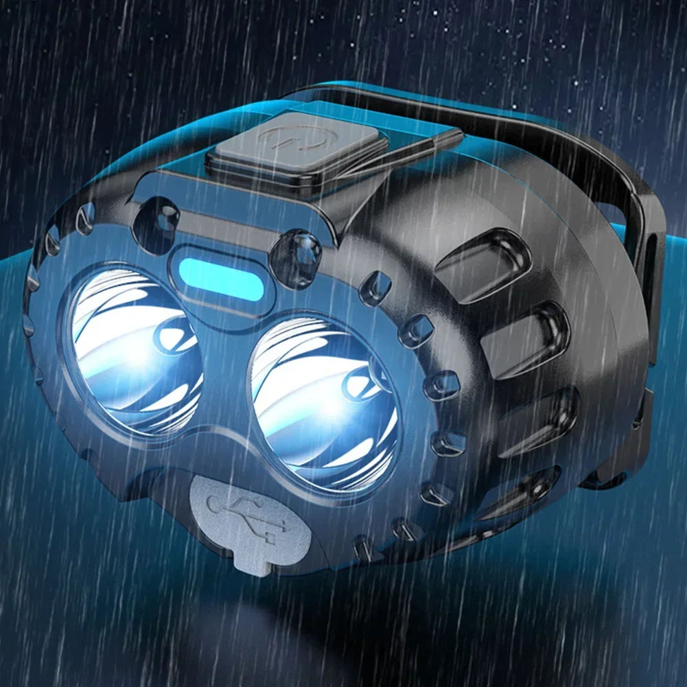 Powerful LED Headlamp IPX4 Wat - Outdoor Power Head ulasan dan harga