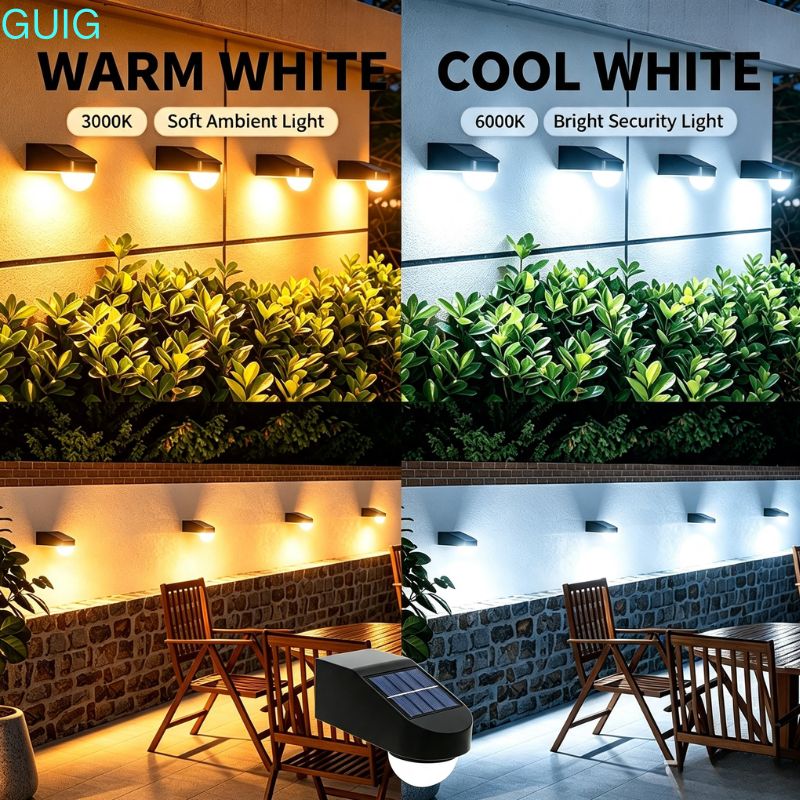5 LED Solar Wall Light Outdoor - Outdoor Power Brush ulasan dan harga