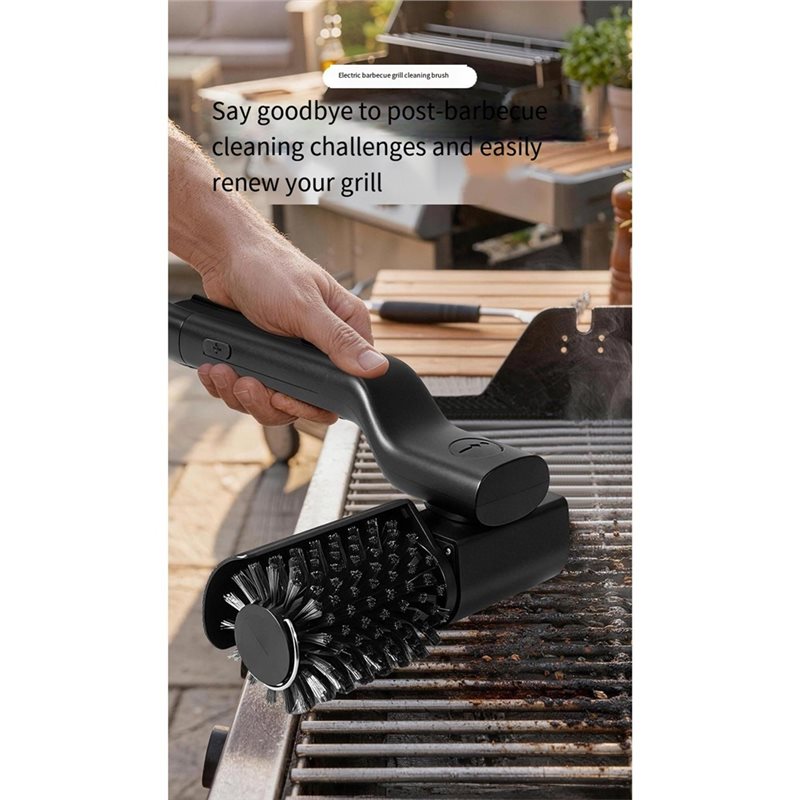 Powerful Electric Rotary Grill - Outdoor Power Brush ulasan dan harga