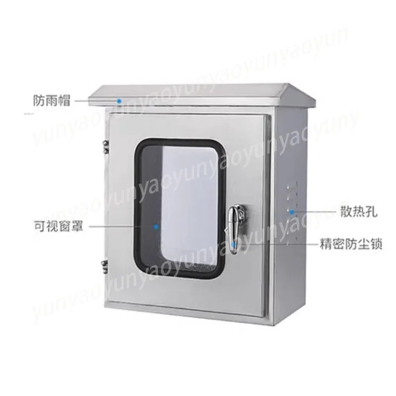 Stainless Steel Double Door Lo - Outdoor Power Distribution Box ulasan dan harga