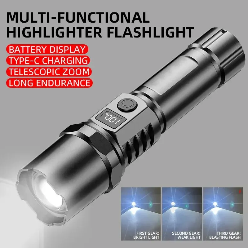 Powerful Led Handheld Flashlig - Outdoor Power For Lights ulasan dan harga