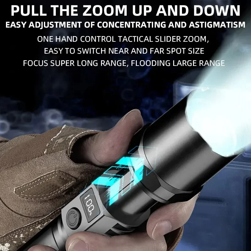 Powerful Led Handheld Flashlig - Outdoor Power For Lights ulasan dan harga