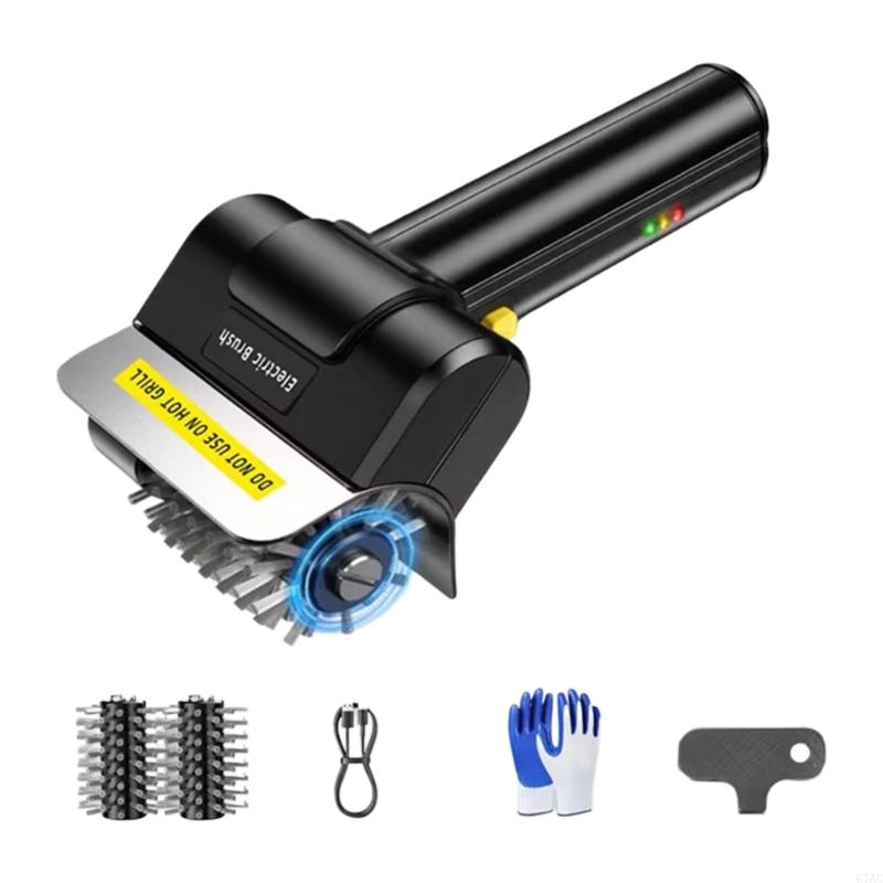 Cordless Power Grill Cleaner W - Outdoor Power Brush ulasan dan harga
