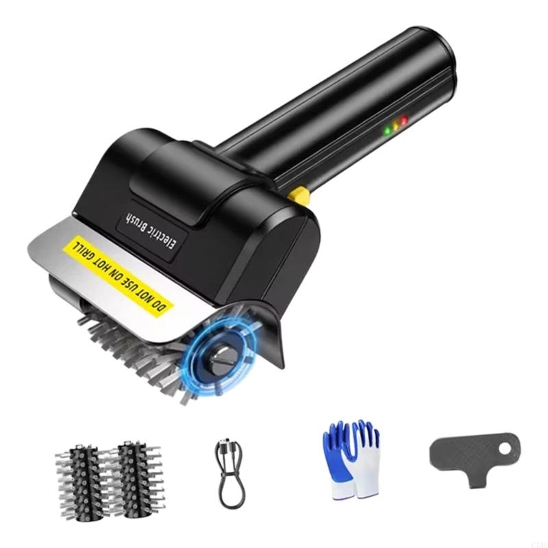Cordless Power Grill Cleaner W - Outdoor Power Brush ulasan dan harga