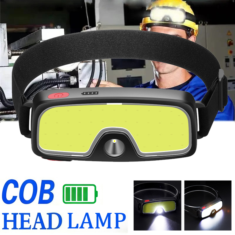 Powerful COB Headlamp Type-c/U - Outdoor Power Head ulasan dan harga