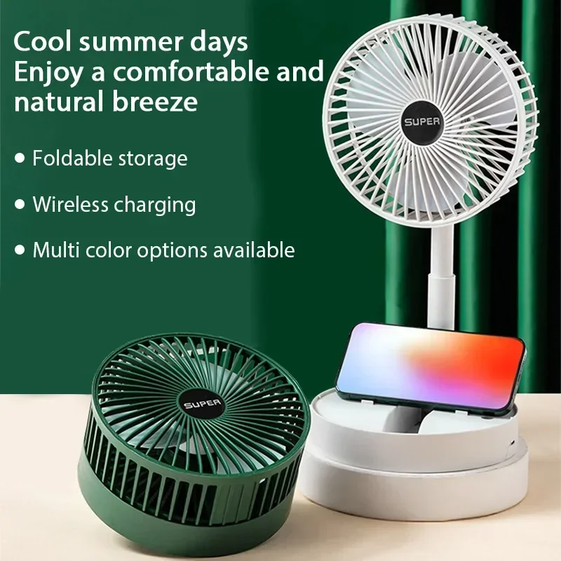 USB Foldable Electric Fan Cold - Outdoor Power Pedestal ulasan dan harga