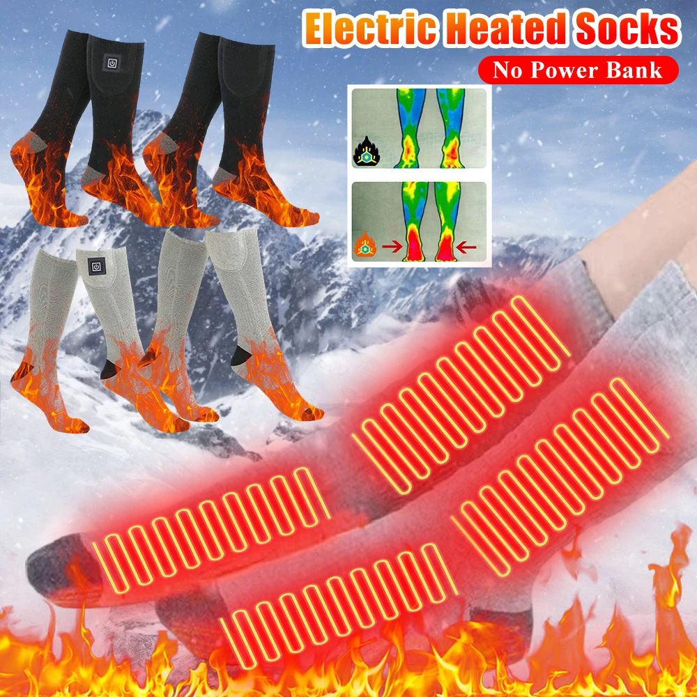 Electric Heated Socks Men Wome - Outdoor Power Pedestal ulasan dan harga