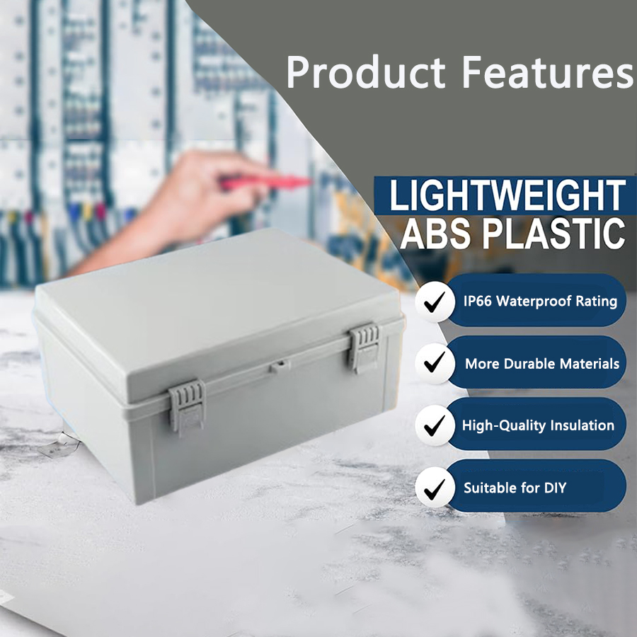 IP66 Electrical Plastic Enclos - Outdoor Power Distribution Box ulasan dan harga