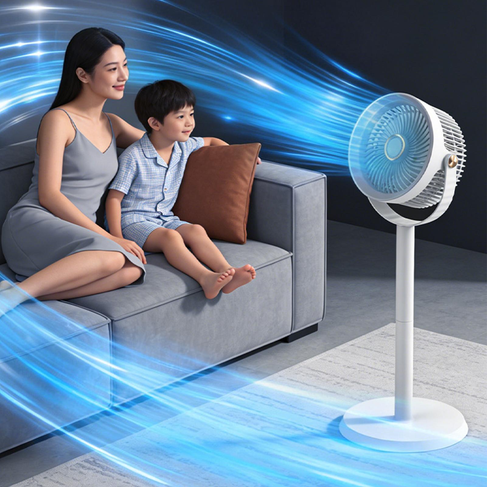 Standing Fan Rechargeable 5-Sp - Outdoor Power Pedestal ulasan dan harga