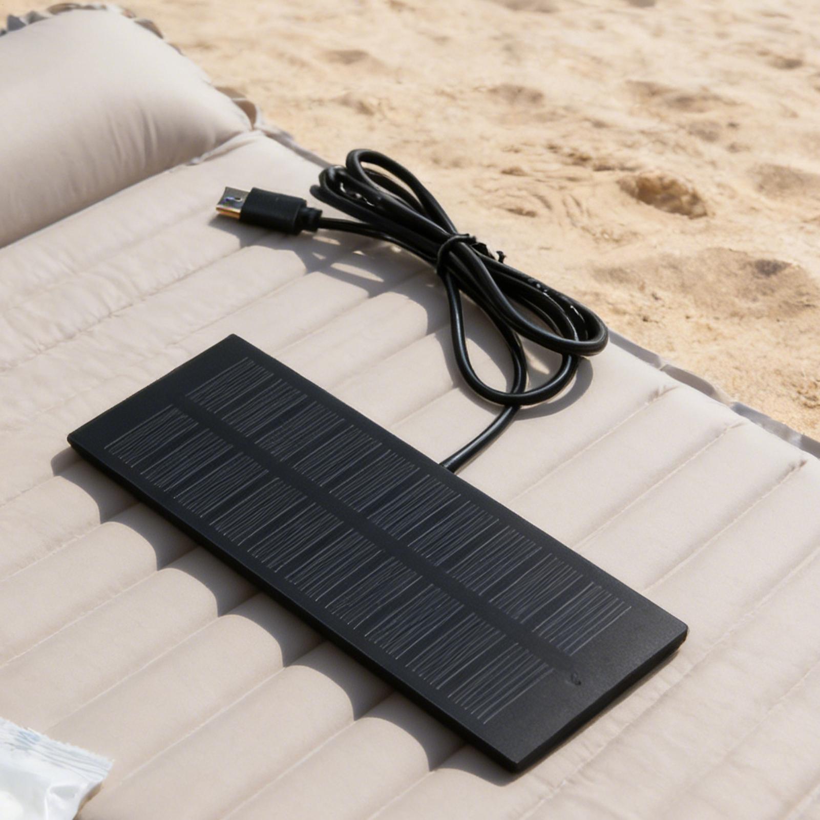 5W 5V Solar Panel Charger With - Outdoor Power Distribution Panel ulasan dan harga