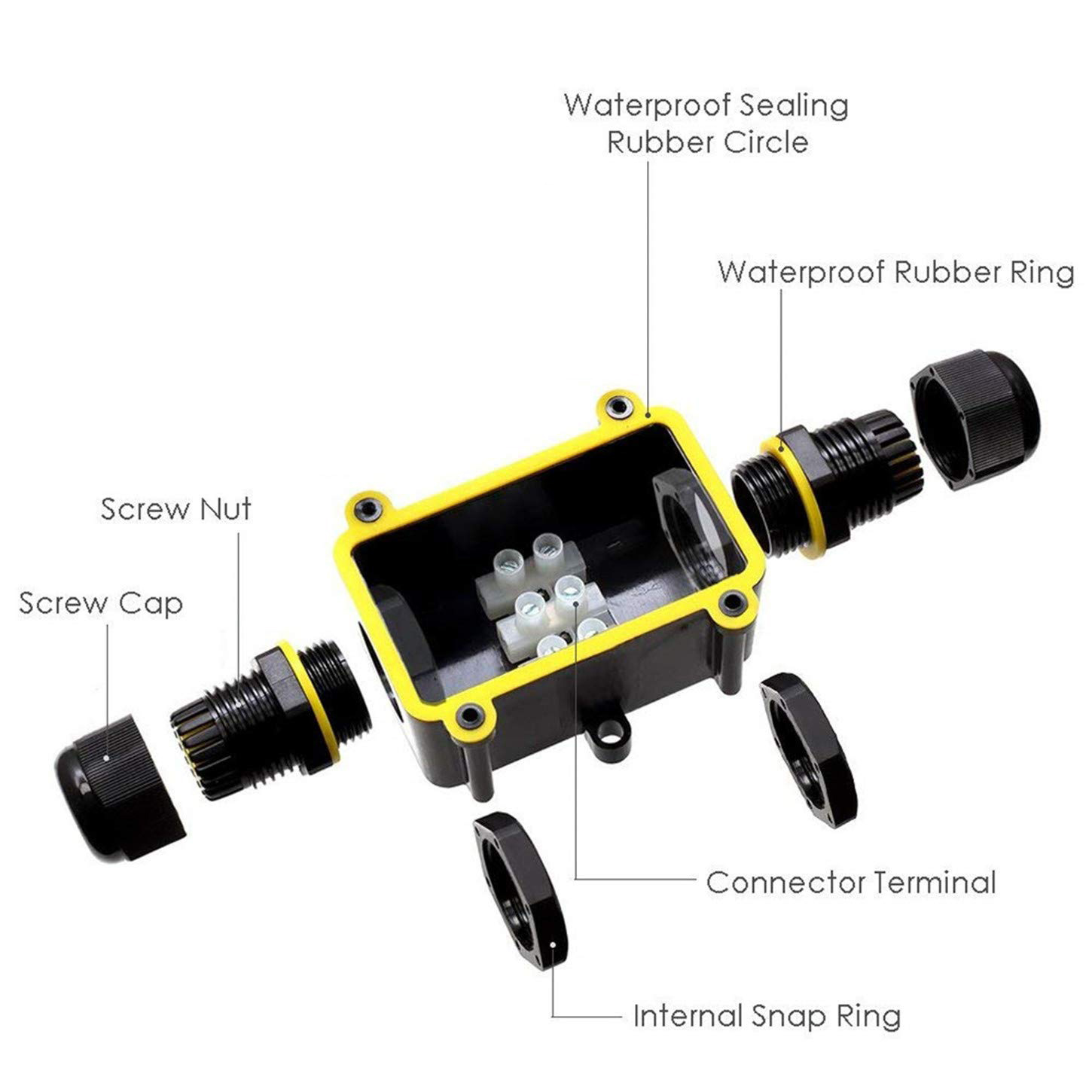 2 Way Outdoor Waterproof IP66  - Outdoor Power Distribution Box ulasan dan harga