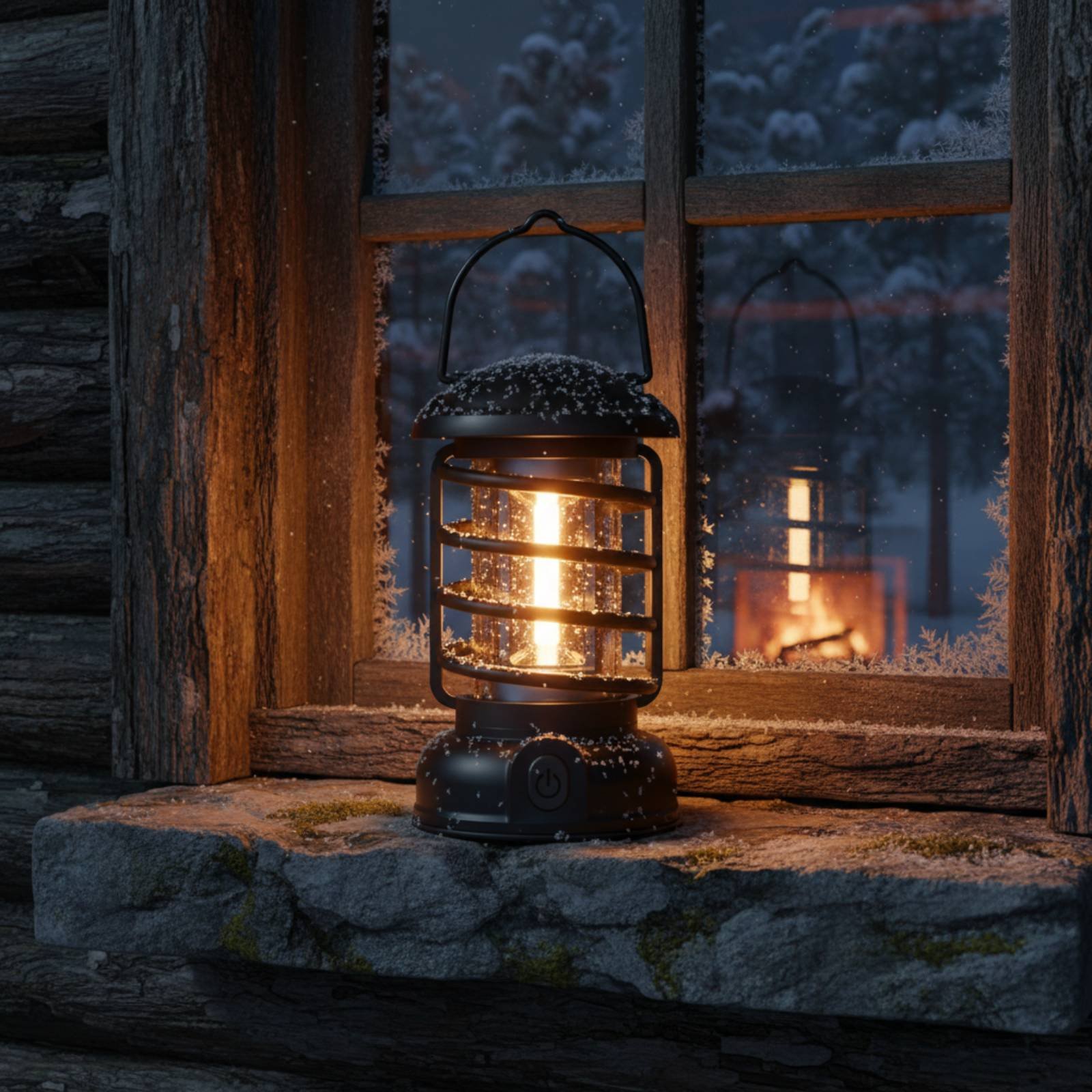 Retro Camping Lantern Two-Way  - Outdoor Power For Lights ulasan dan harga