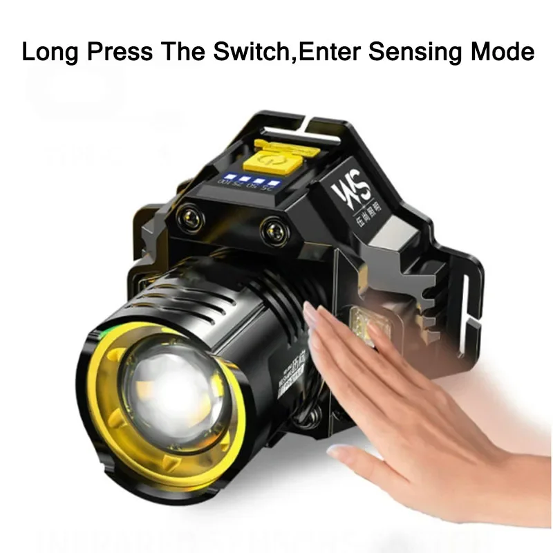 Rechargeable Powerful LED Head - Outdoor Power Head ulasan dan harga