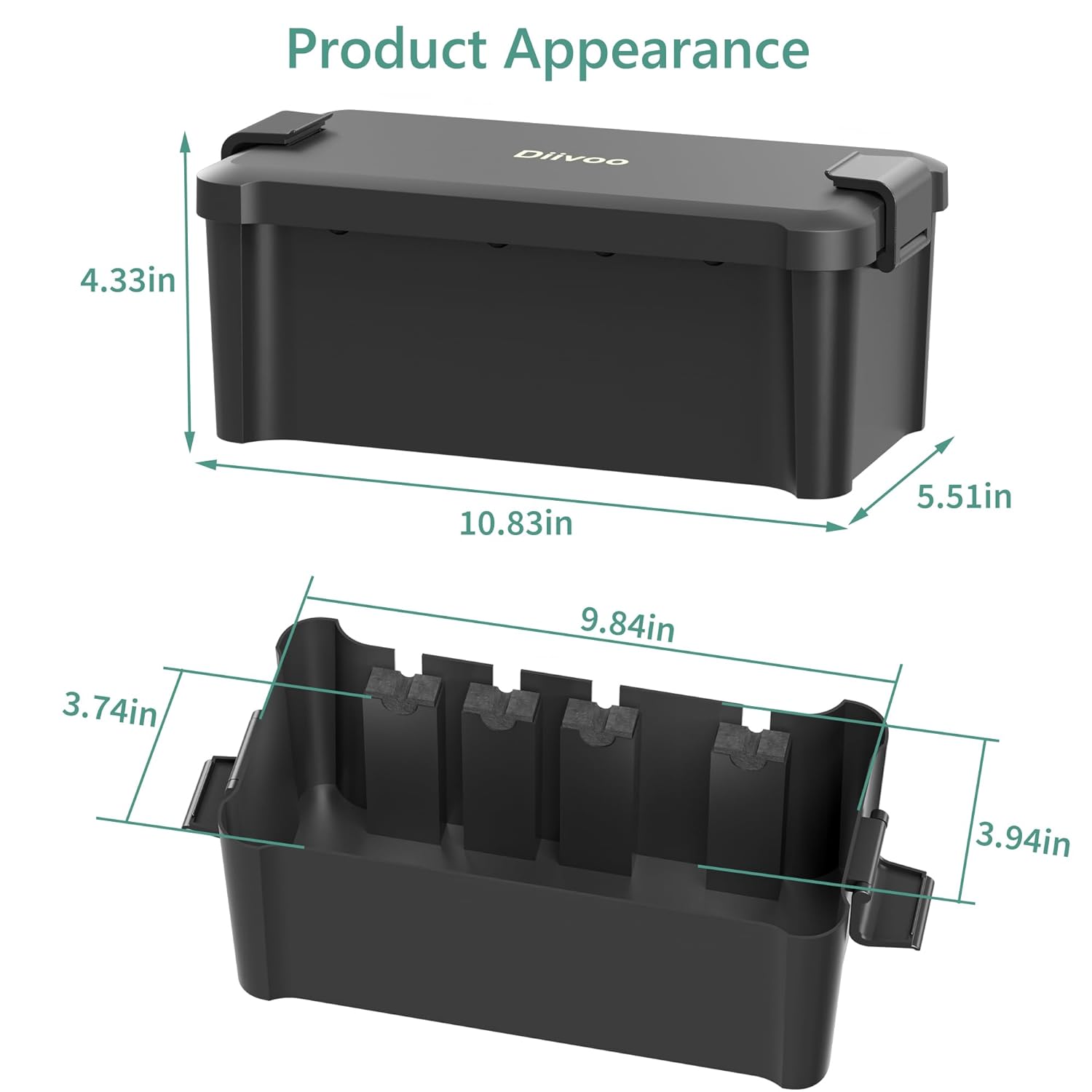 Diivoo Outdoor Waterproof Elec - Outdoor Power Distribution Box ulasan dan harga