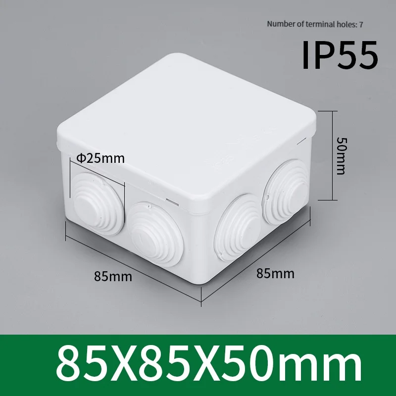 85 * 85 * 50 Outdoor Ip55 Plas - Outdoor Power Distribution Box ulasan dan harga