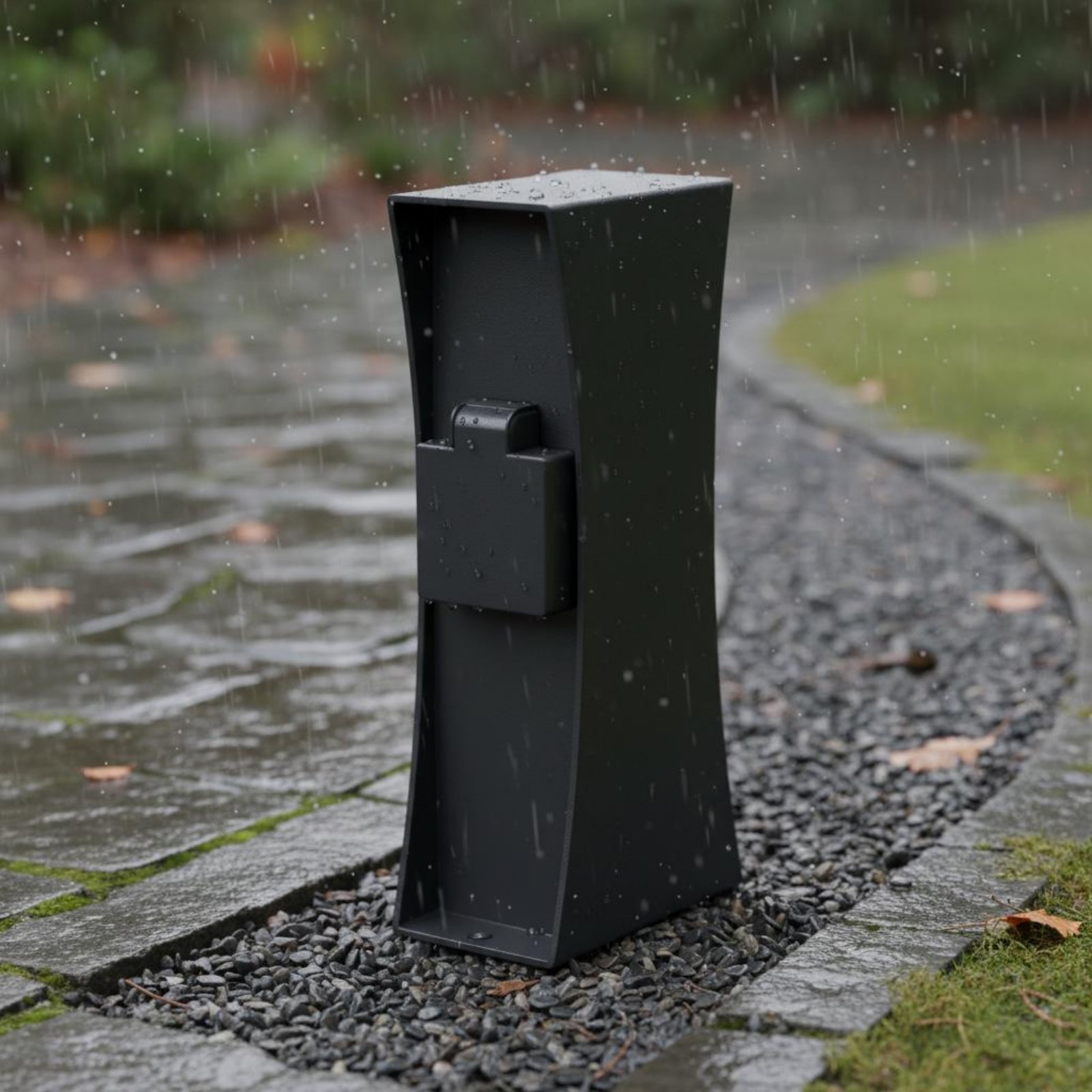 Outdoor Power Outlet Post Easy - Outdoor Power Pedestal ulasan dan harga