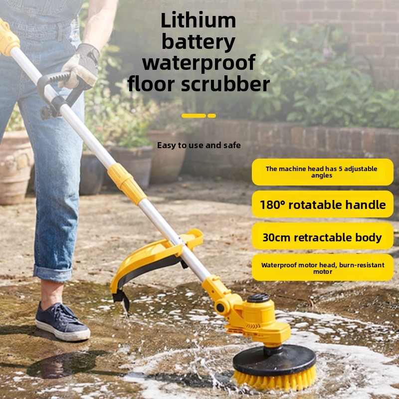 YFY Electric Cleaning Brush Ha - Outdoor Power Brush ulasan dan harga
