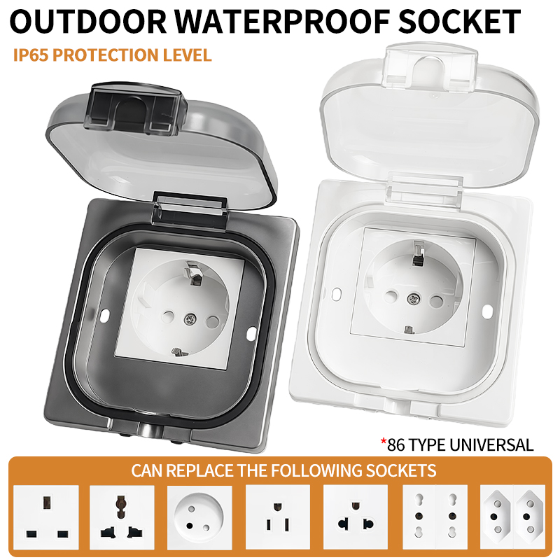 IP65 Waterproof Outdoor Socket - Outdoor Power Distribution Box ulasan dan harga