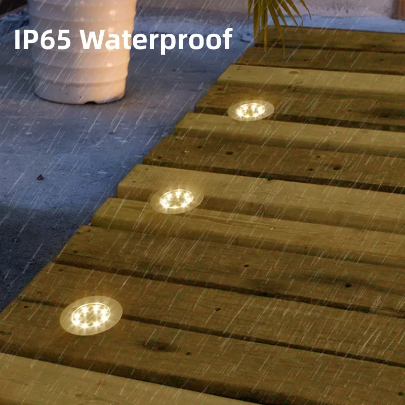 4Pcs LED Solar Garden Lights O - Outdoor Power Distribution Panel ulasan dan harga