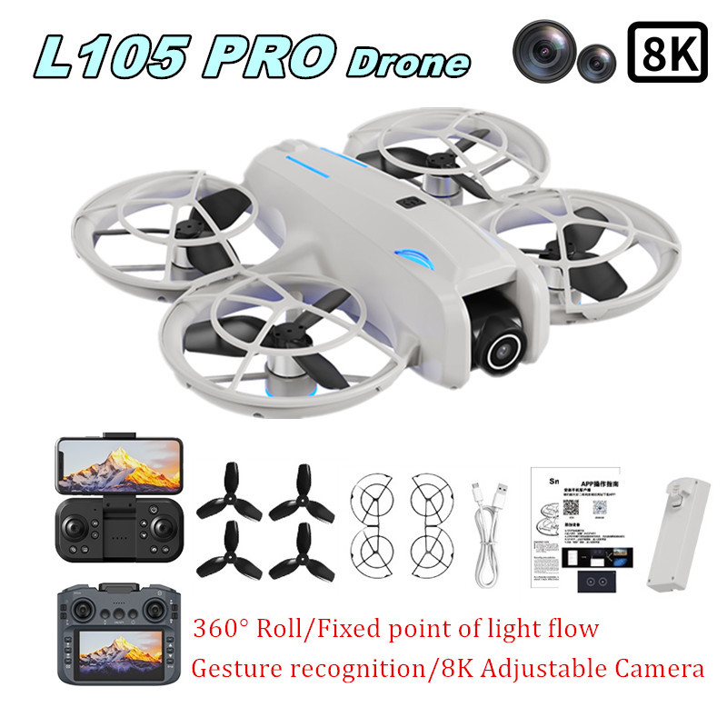 L105 PRO Drone Duel 8k Lens Fu - Outdoor Power Distribution Box ulasan dan harga