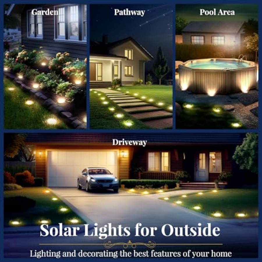 Solar Ground Lights Solar Ligh - Outdoor Power For Lights ulasan dan harga