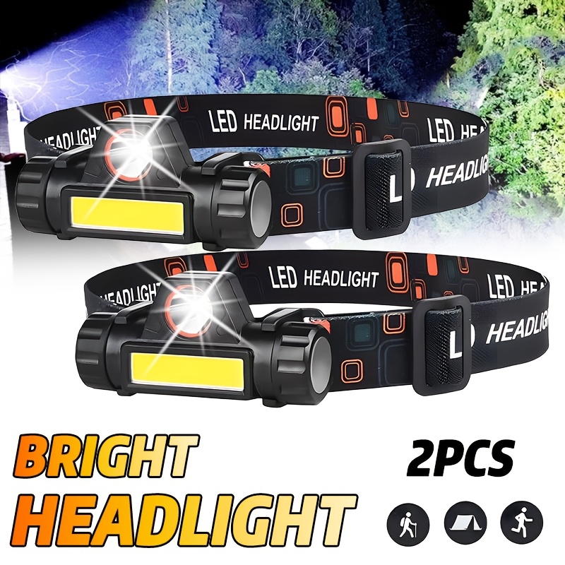 Rechargeable COB LED USB Headl - Outdoor Power Head ulasan dan harga