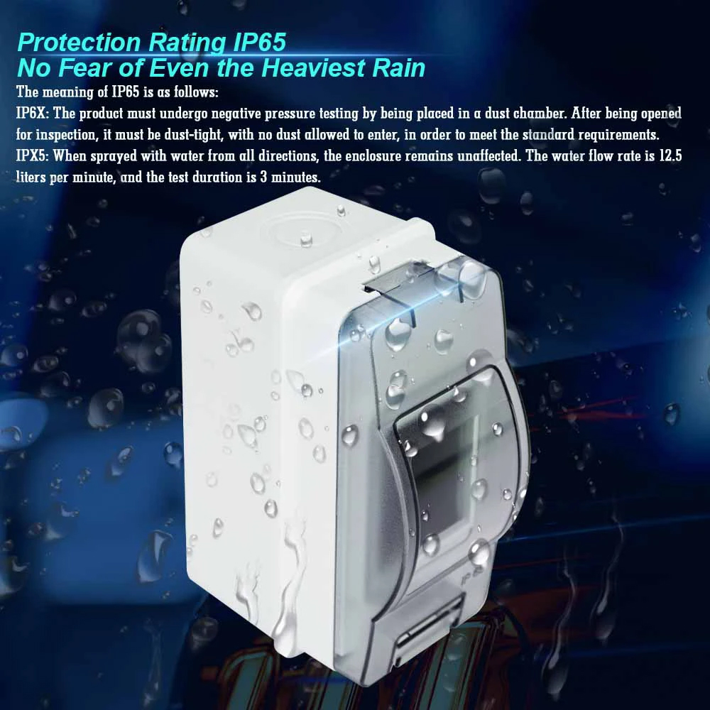 HT-2 IP65 Waterproof Distribut - Outdoor Power Distribution Box ulasan dan harga